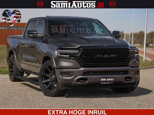 Dodge RAM PICKUP LIMITED | 5.7 V8 HEMI 402PK | TUFF WIELEN | MEEST VOLLE LIMITED | PRACHTIGE KLEUR GRANITE CRYSTAL PEARL | CREW CAB | DUBBELE CABINE DC 5 PERSOONS | CREW CAB 5 PERSOONS | DUBBELE CABINE DC | MEEST ROYALE EN COMFORTABELE BEDRIJFSAUTO | HEAD-UP | LUCHTVERING