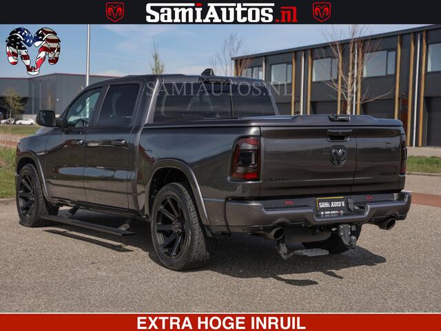 Dodge RAM PICKUP LIMITED | 5.7 V8 HEMI 402PK | TUFF WIELEN | MEEST VOLLE LIMITED | PRACHTIGE KLEUR GRANITE CRYSTAL PEARL | CREW CAB | DUBBELE CABINE DC 5 PERSOONS | CREW CAB 5 PERSOONS | DUBBELE CABINE DC | MEEST ROYALE EN COMFORTABELE BEDRIJFSAUTO | HEAD-UP | LUCHTVERING