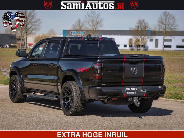Dodge RAM PICKUP GT HULK | 5.7 V8 HEMI | VIRTUAL COCKPIT | HEAD-UP | ADAPTIVE CRUISE | 360 CAMERA | TRX PACK | Comfortabele Dubbele Cabine met Royale 5 Zitplaatsen | BPM vrij