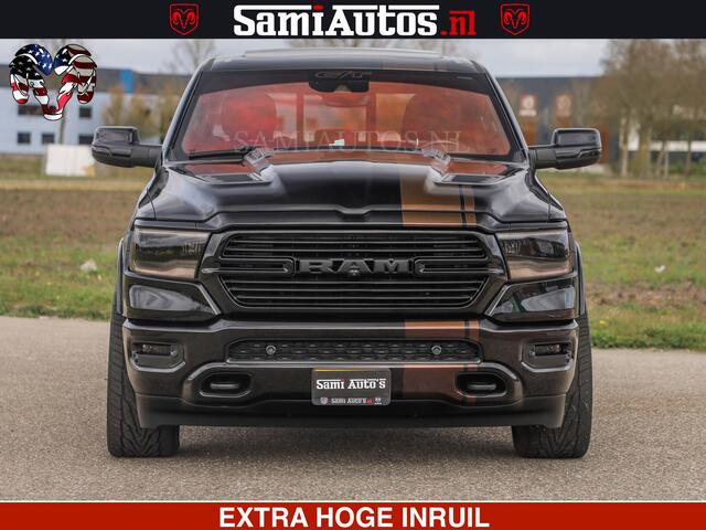 Dodge RAM PICKUP GT EDITION | TRX PACK | 5.7 V8 HEMI | BRONZE LINE | LUCHT VERING | VITUAL | ADAPTIVE CRUISE | PANORAMADAK | MEGA DIK | Comfortabele Dubbele Cabine met Royale 5 Zitplaatsen | DC |
