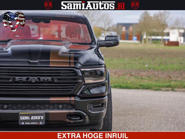 Dodge RAM PICKUP GT EDITION | TRX PACK | 5.7 V8 HEMI | BRONZE LINE | LUCHT VERING | VITUAL | ADAPTIVE CRUISE | PANORAMADAK | MEGA DIK | Comfortabele Dubbele Cabine met Royale 5 Zitplaatsen | DC |
