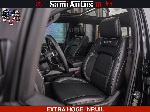 Dodge RAM PICKUP GT EDITION | TRX PACK | 5.7 V8 HEMI | BRONZE LINE | LUCHT VERING | VITUAL | ADAPTIVE CRUISE | PANORAMADAK | MEGA DIK | Comfortabele Dubbele Cabine met Royale 5 Zitplaatsen | DC |