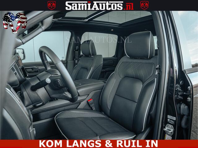Dodge RAM PICKUP Limited Night H.O 540HP 706Nm | Massage + Full Option | De Meest Luxe en Volle Pick-Up in zijn Klasse | Comfortabele Dubbele Cabine met Royale 5 Zitplaatsen | BPM vrij | Nu Leverbaar uit Voorraad | Voorraad Nr 2328 - 5157