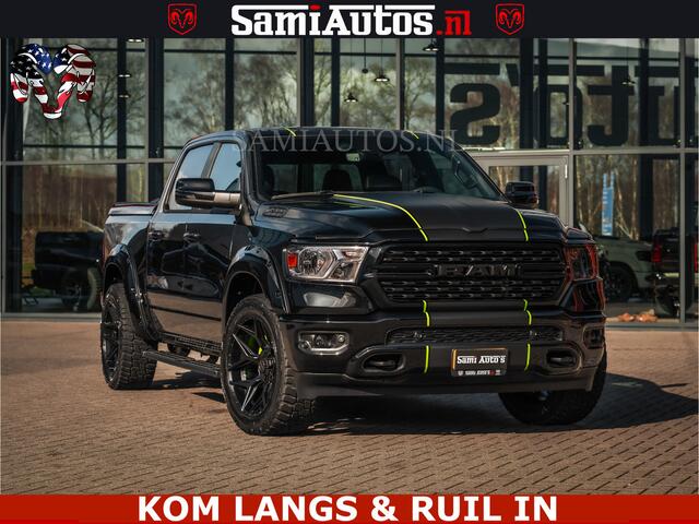 Dodge RAM PICKUP SPORT | 5.7 V8 4x4 HEMI | PANORAMA DAK | GROOTSCHEM 12 INCH | LPG | Diamond Black Pearl | CREW CAB | DUBBELE CABINE | 5 PERSOONS | DC | VOORRAAD NR 2554 - 6048