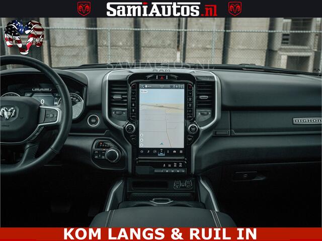 Dodge RAM PICKUP SPORT | 5.7 V8 4x4 HEMI | PANORAMA DAK | GROOTSCHEM 12 INCH | LPG | Diamond Black Pearl | CREW CAB | DUBBELE CABINE | 5 PERSOONS | DC | VOORRAAD NR 2554 - 6048
