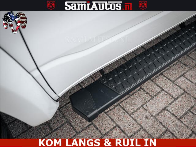 Dodge RAM PICKUP V8 5.7 402PK | LARAMIE SPORT | Krachtige Hemi | Panorama Dak | 12' Scherm | LPG | Comfortabele Dubbele Cabine met Royale 5 Zitplaatsen | NIEUW EN BPM vrij | Nu Leverbaar uit Voorraad | Nr 2528 - 1276 |
