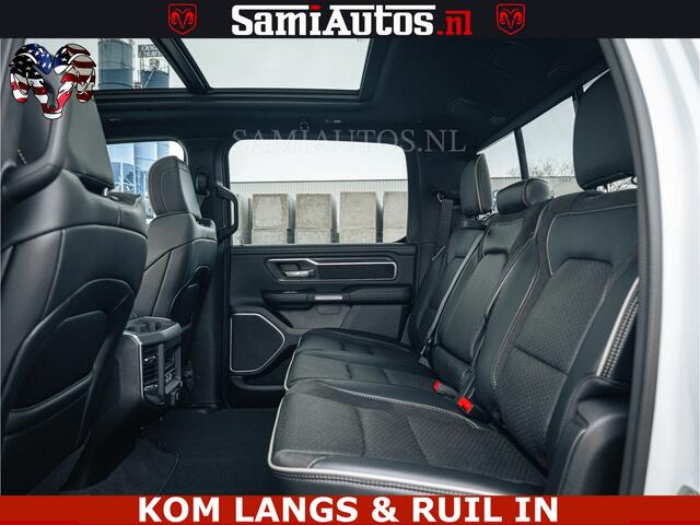 Dodge RAM PICKUP V8 5.7 402PK | LARAMIE SPORT | Krachtige Hemi | Panorama Dak | 12' Scherm | LPG | Comfortabele Dubbele Cabine met Royale 5 Zitplaatsen | NIEUW EN BPM vrij | Nu Leverbaar uit Voorraad | Nr 2528 - 1276 |