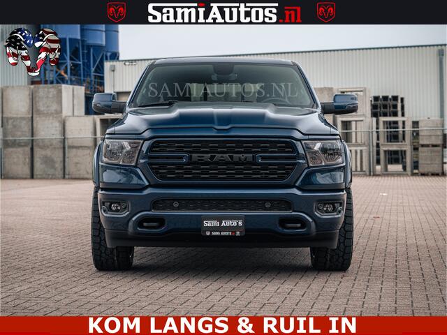 Dodge RAM PICKUP SPORT | 5.7 V8 4x4 HEMI | PANORAMA DAK | GROOTSCHEM 12 INCH | LPG | Patriot Blue CREW CAB | DUBBELE CABINE | 5 PERSOONS | DC | VOORRAAD NR 2555 - 3325