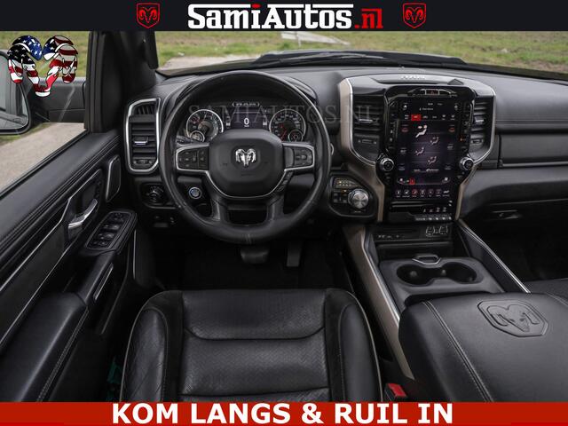 Dodge RAM PICKUP BLACK OPS | 5.7 V8 4x4 | SPORT NIGHT EDITION | PANORAMA DAK | COMFORT STOELEN | 22 INCH WIELEN | OPEN UITLAAT KLEP ELEKTR | CREW CAB 5 ZIT PLAATSEN | DUBBELE CABINE | DC | Eerste Eigenaar | Origineel Nederlandse auto |