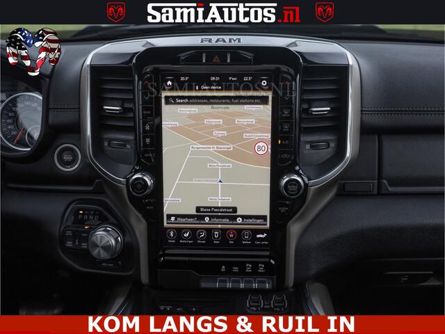 Dodge RAM PICKUP BLACK OPS | 5.7 V8 4x4 | SPORT NIGHT EDITION | PANORAMA DAK | COMFORT STOELEN | 22 INCH WIELEN | OPEN UITLAAT KLEP ELEKTR | CREW CAB 5 ZIT PLAATSEN | DUBBELE CABINE | DC | Eerste Eigenaar | Origineel Nederlandse auto |