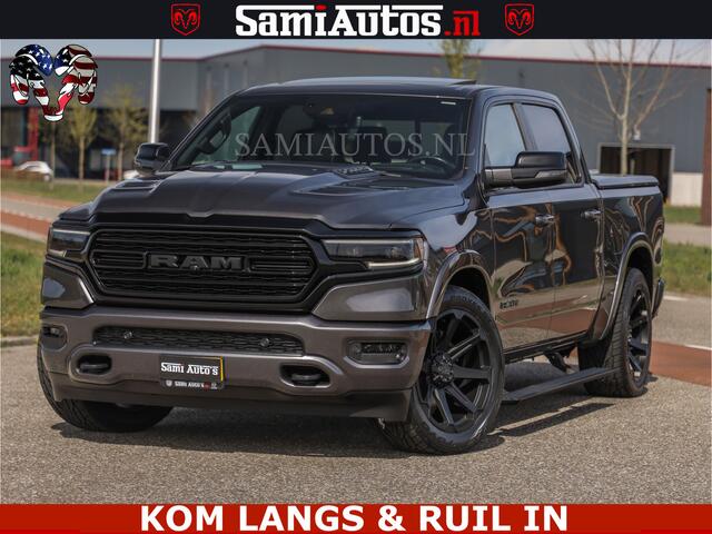 Dodge RAM PICKUP LIMITED | 5.7 V8 HEMI 402PK | TUFF WIELEN | MEEST VOLLE LIMITED | PRACHTIGE KLEUR GRANITE CRYSTAL PEARL | CREW CAB | DUBBELE CABINE DC 5 PERSOONS | CREW CAB 5 PERSOONS | DUBBELE CABINE DC | MEEST ROYALE EN COMFORTABELE BEDRIJFSAUTO | HEAD-UP | LUCHTVERING