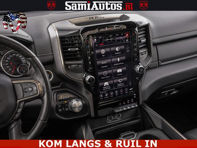 Dodge RAM PICKUP SPORT | 5.7 V8 HEMI 402PK | GRANITE CRYSTAL | GROOTSCHERM | PANO | LIMITED WIELEN | DUBBEL CABINE DC | 5 PERSOONS | GRIJSKENTEKEN |