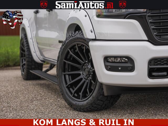 Dodge RAM PICKUP HUD | 420PK | LUCHTVERING | PANO | PASSAGIERSSCHERM | BOM EN BOM VOL | Comfortabele Dubbele Cabine met Royale 5 Zitplaatsen | DODGE RAM PREMIUM LARAMIE EDITION | Voorraad Nr 2230 - 8765