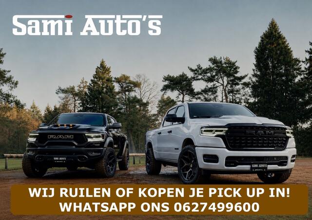 Dodge RAM PICKUP TRX HELLCAT | 6.2 V8 702PK | FLAME RED | BOM VOL | CARBON | RAMBAR | HUD | LPG | BEAD-LOCK WHEELS | CREW CAB 5 PERSOONS | BEDRIJFS AUTO DUBBELE CABINE DC |