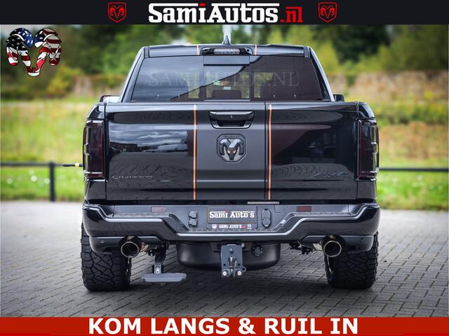 Dodge RAM PICKUP LIMITED SPORT H.O 540HP 706Nm | Massage + Full Option | De Meest Luxe en Volle Pick-Up in zijn Klasse | Comfortabele Dubbele Cabine met Royale 5 Zitplaatsen | BPM vrij | Nu Leverbaar uit Voorraad | Voorraad Nr 2355 - 5149