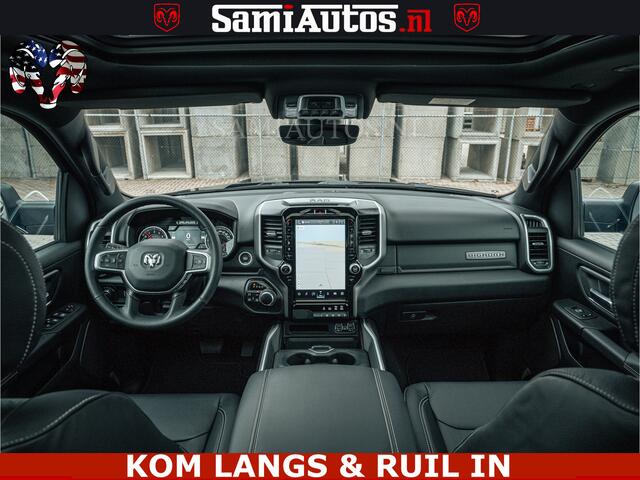 Dodge RAM PICKUP SPORT | 5.7 V8 4x4 HEMI | PANORAMA DAK | GROOTSCHERM 12 INCH | LPG | Diamond Black Pearl | CREW CAB | DUBBELE CABINE | 5 PERSOONS | DC | VOORRAAD NR 2554 - 6048