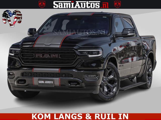 Dodge RAM PICKUP LIMITED | TRAINHORN | | HUD | UITLAATKLEP | LUCHTVERING | STRIPING | PANODAK | BOM VOL | BLAUW VOORRUIT | 5.7 V8 HEMI 402PK | DC | DUBBELE CABINE | 5 PERSOONS | GRIJSKENTEKEN PICK UP | EERSTE EIGENAAR | OPEN UITLAAT KLEP & TRAIN HORN | | De specialist in