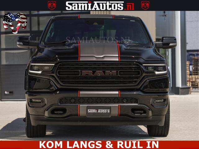 Dodge RAM PICKUP LIMITED | TRAINHORN | | HUD | UITLAATKLEP | LUCHTVERING | STRIPING | PANODAK | BOM VOL | BLAUW VOORRUIT | 5.7 V8 HEMI 402PK | DC | DUBBELE CABINE | 5 PERSOONS | GRIJSKENTEKEN PICK UP | EERSTE EIGENAAR | OPEN UITLAAT KLEP & TRAIN HORN | | De specialist in