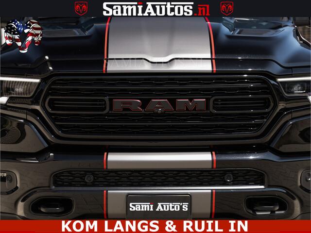 Dodge RAM PICKUP LIMITED | TRAINHORN | | HUD | UITLAATKLEP | LUCHTVERING | STRIPING | PANODAK | BOM VOL | BLAUW VOORRUIT | 5.7 V8 HEMI 402PK | DC | DUBBELE CABINE | 5 PERSOONS | GRIJSKENTEKEN PICK UP | EERSTE EIGENAAR | OPEN UITLAAT KLEP & TRAIN HORN | | De specialist in
