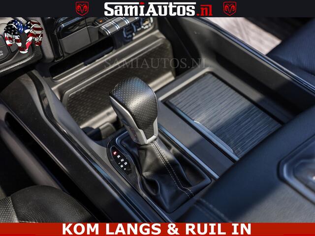 Dodge RAM PICKUP GT TRX PACK | 5.7 V8 HEMI | FLAME RED | HULK PACK | LUCHTVERING | MEGA DIK | DC | DUBBLE CABINE | 5 PERSOONS | CREW CAB | GRIJS KENTEKEN | TRAIN HORN | EERSTE EIGENAAR | ORIGINEEL NEDERLANDSE AUTO | WIDE BODY | De specialist in Amerikaanse pick-ups in Ned