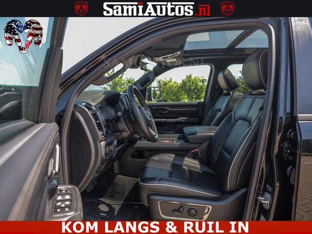 Dodge RAM PICKUP LIMITED HULK | 5.7 V8 402PK HEMI | RAM VOL | HUD | LUCHTVERING | PANO | MWK KLEP | DC | 5 PERS | CREW CAB | DUBBELE CABINE | GRIJSKENETEKN | MEEST COMFORTABELE BEDRIJFSAUTO | | De specialist in Amerikaanse pick-ups in Nederland en Europa.
