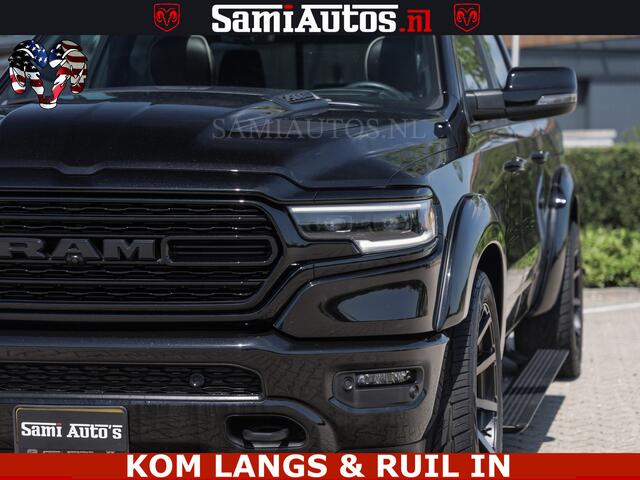 Dodge RAM PICKUP LIMITED HULK | 5.7 V8 402PK HEMI | RAM VOL | HUD | LUCHTVERING | PANO | MWK KLEP | DC | 5 PERS | CREW CAB | DUBBELE CABINE | GRIJSKENETEKN | MEEST COMFORTABELE BEDRIJFSAUTO | | De specialist in Amerikaanse pick-ups in Nederland en Europa.