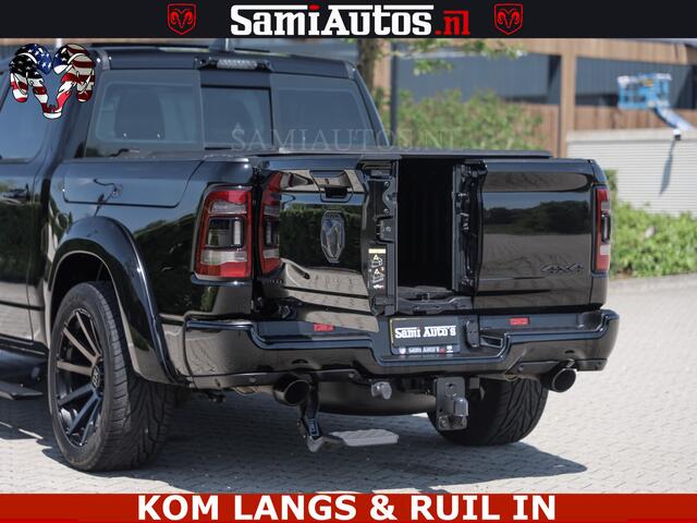 Dodge RAM PICKUP LIMITED HULK | 5.7 V8 402PK HEMI | RAM VOL | HUD | LUCHTVERING | PANO | MWK KLEP | DC | 5 PERS | CREW CAB | DUBBELE CABINE | GRIJSKENETEKN | MEEST COMFORTABELE BEDRIJFSAUTO | | De specialist in Amerikaanse pick-ups in Nederland en Europa.