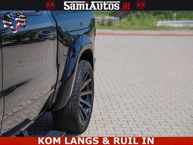 Dodge RAM PICKUP LIMITED HULK | 5.7 V8 402PK HEMI | RAM VOL | HUD | LUCHTVERING | PANO | MWK KLEP | DC | 5 PERS | CREW CAB | DUBBELE CABINE | GRIJSKENETEKN | MEEST COMFORTABELE BEDRIJFSAUTO | | De specialist in Amerikaanse pick-ups in Nederland en Europa.