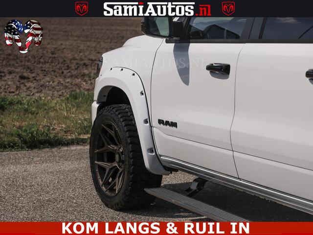 Dodge RAM PICKUP LIMITED H.O 540PK 706Nm | Massage + Full Option | De Meest Luxe en Volle Pick-Up in zijn Klasse | Comfortabele Dubbele Cabine met Royale 5 Zitplaatsen | BPM vrij | Nu Leverbaar uit Voorraad | Voorraad Nr 2336 - 7700 | De specialist in Amerikaanse pick-ups