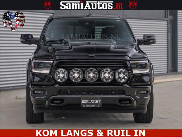 Dodge RAM PICKUP DE DONDER | 5.7 V8 HEMI | BRONZE BREDE WIELEN | WIDE BODY | OPEN UITLAAT KLEP | ZEER DIK | DUBBELE CABINE | DC | 5 PERSOONS | GRIJS KENETEKEN | BJ 2023 44000KM | FULL LED VERLICHTING | MEGA DIK |