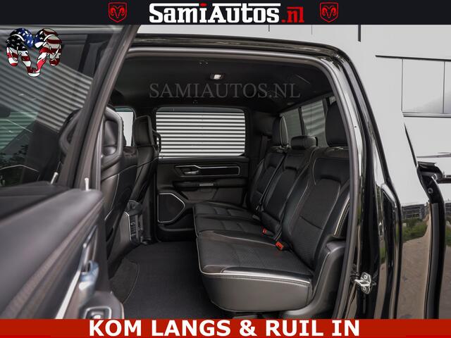Dodge RAM PICKUP DE DONDER | 5.7 V8 HEMI | BRONZE BREDE WIELEN | WIDE BODY | OPEN UITLAAT KLEP | ZEER DIK | DUBBELE CABINE | DC | 5 PERSOONS | GRIJS KENETEKEN | BJ 2023 44000KM | FULL LED VERLICHTING | MEGA DIK |