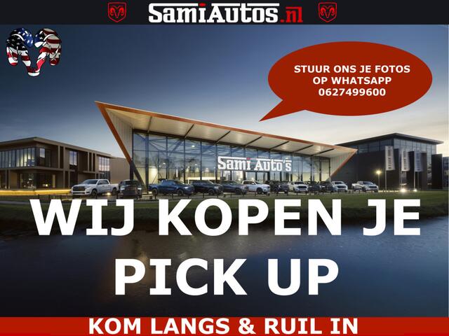 Dodge RAM PICKUP LIMITED SPORT H.O 540HP 706Nm | Massage + Full Option | De Meest Luxe en Volle Pick-Up in zijn Klasse | Comfortabele Dubbele Cabine met Royale 5 Zitplaatsen | BPM vrij | Nu Leverbaar uit Voorraad | Voorraad Nr 2355 - 5149 | De specialist in Amerikaanse pi