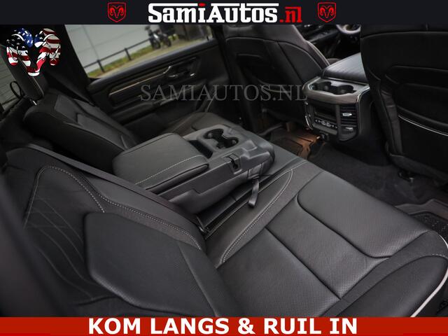 Dodge RAM PICKUP Limited Night Sport High Output 540HP 706Nm | Massage + Full Option | De Meest Luxe en Volle Pick-Up in zijn Klasse | Comfortabele Dubbele Cabine met Royale 5 Zitplaatsen | BPM vrij | Nu Leverbaar uit Voorraad | Voorraad Nr 2356 - 0990 | De specialist in 