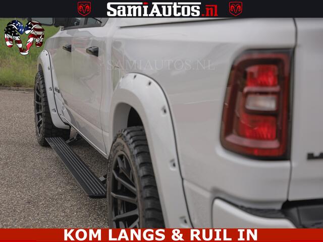 Dodge RAM PICKUP HUD | 420PK | LUCHTVERING | PANO | PASSAGIERSSCHERM | BOM EN BOM VOL | Comfortabele Dubbele Cabine met Royale 5 Zitplaatsen | DODGE RAM PREMIUM LARAMIE EDITION | Voorraad Nr 2230 - 8765 | De specialist in Amerikaanse pick-ups in Nederland en Europa.