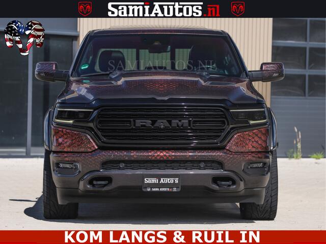 Dodge RAM PICKUP COBRA HULK PACK | 5.7 V8 402 PK | LIMITED EDITION | HUD | LUCHTVERING | BOM VOL | CREW CAB 5 PERSOONS | DUBBELE CABINE | GRIJSKENTEKEN | | De specialist in Amerikaanse pick-ups in Nederland en Europa.