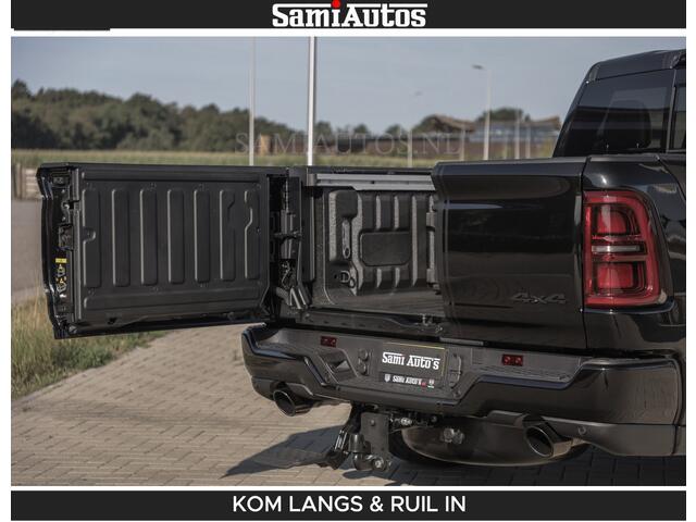 Dodge RAM PICKUP De Meest Luxe en Volle Pick-Up in zijn Klasse | Limited H.O 540HP 706Nm | Massage + Full Option | Comfortabele Dubbele Cabine met Royale 5 Zitplaatsen | BPM vrij | Nu Leverbaar uit Voorraad | Voorraad Nr 2304 - 8540 | De specialist in Amerikaanse pick-ups in Nederland en Europa.