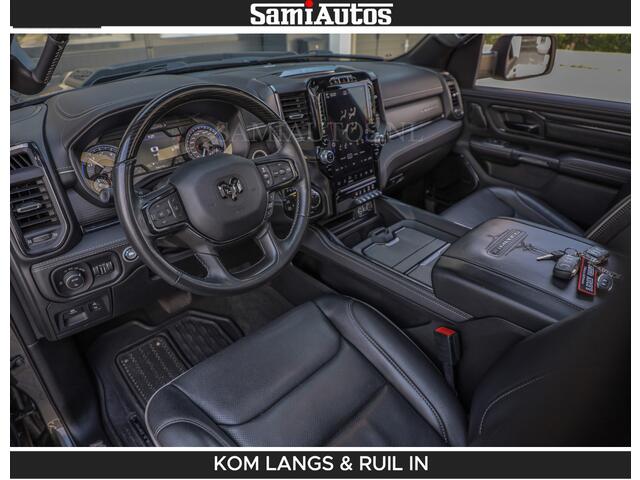 Dodge RAM PICKUP LIMITED 5.7 V8 402PK | HUD | 4PL WHEELS | LUCHTVERING |OPEN UILAAT KLEP | BOM VOL | GRANITE CRYSTAL | DC | CREW CAB | DUBBELE CABINE | 5 PERSOONS GRIJSKENTEKEN | EERSTE EIGENAAR | TOP STAAT 44000 KM |