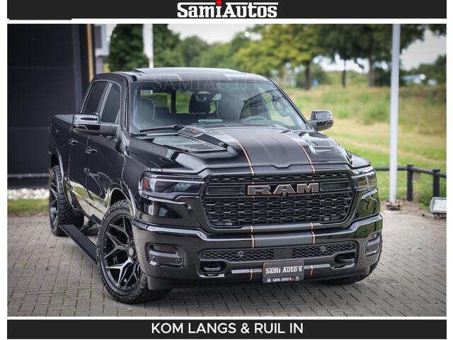 Dodge RAM PICKUP LIMITED SPORT H.O 540 PK | Massage + Full Option | De Meest Luxe en Volle Pick-Up in zijn Klasse | Comfortabele Dubbele Cabine met Royale 5 Zitplaatsen | BPM vrij | Nu Leverbaar uit Voorraad | Voorraad Nr 2355 - 5149 | De specialist in Amerikaanse pick-ups in Nederland en Europa.