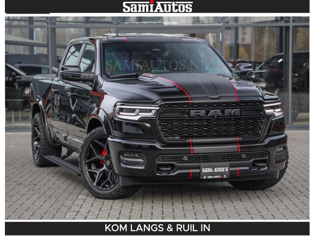 Dodge RAM PICKUP LIMITED 2026 5.7 V8 HEMI | MAXIMAAL UITGERUST | DUBBELE CABINE | 5 PERSOONS | DC | Allernieuwste Limited uitvoering - volledig uitgerust met alle opties, inclusief MWK en normale laadbak Voorraad nr 3806