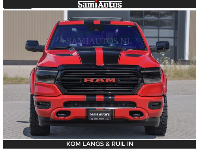 Dodge RAM PICKUP GT TRX PACK BEAST | 5.7 V8 HEMI | WIDE BODY | LUCHTVERING | MEGA DIK | DC | DUBBLE CABINE | 5 PERSOONS | CREW CAB | GRIJS KENTEKEN | TRAIN HORN | EERSTE EIGENAAR | ORIGINEEL NEDERLANDSE AUTO | WIDE BODY | De specialist in Amerikaanse pick-ups in Nederland en Europa.
