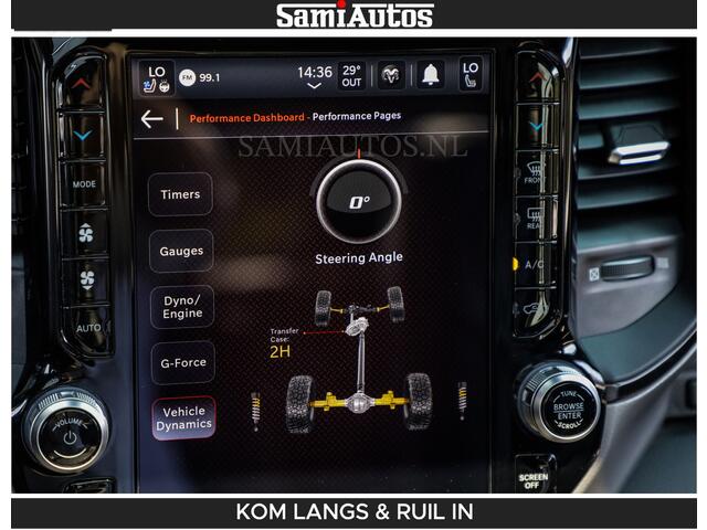 Dodge RAM PICKUP GT TRX PACK BEAST | 5.7 V8 HEMI | WIDE BODY | LUCHTVERING | MEGA DIK | DC | DUBBLE CABINE | 5 PERSOONS | CREW CAB | GRIJS KENTEKEN | TRAIN HORN | EERSTE EIGENAAR | ORIGINEEL NEDERLANDSE AUTO | WIDE BODY | De specialist in Amerikaanse pick-ups in Nederland en Europa.