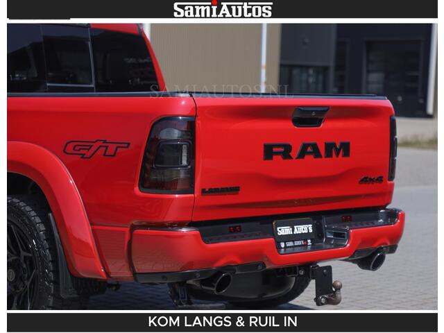 Dodge RAM PICKUP GT TRX PACK BEAST | 5.7 V8 HEMI | WIDE BODY | LUCHTVERING | MEGA DIK | DC | DUBBLE CABINE | 5 PERSOONS | CREW CAB | GRIJS KENTEKEN | TRAIN HORN | EERSTE EIGENAAR | ORIGINEEL NEDERLANDSE AUTO | WIDE BODY | De specialist in Amerikaanse pick-ups in Nederland en Europa.