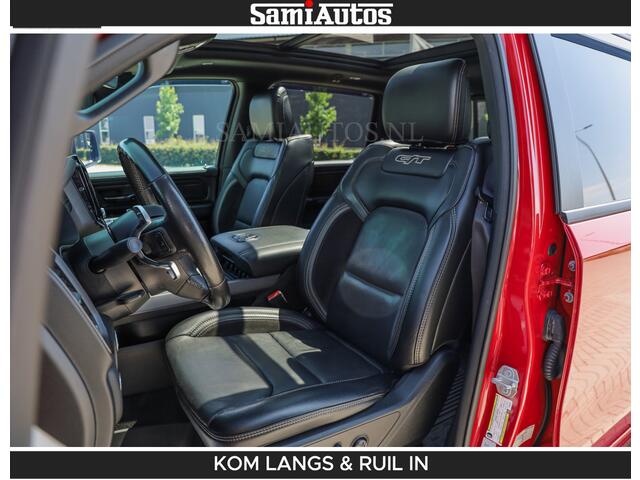 Dodge RAM PICKUP GT TRX PACK BEAST | 5.7 V8 HEMI | WIDE BODY | LUCHTVERING | MEGA DIK | DC | DUBBLE CABINE | 5 PERSOONS | CREW CAB | GRIJS KENTEKEN | TRAIN HORN | EERSTE EIGENAAR | ORIGINEEL NEDERLANDSE AUTO | WIDE BODY | De specialist in Amerikaanse pick-ups in Nederland en Europa.