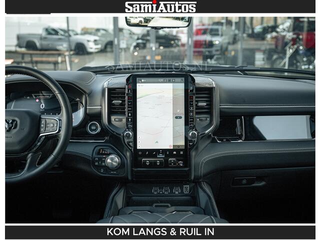 Dodge RAM PICKUP LIMITED H.O 540 PK 706Nm | Massage + Full Option | De Meest Luxe en Volle Pick-Up in zijn Klasse | Comfortabele Dubbele Cabine met Royale 5 Zitplaatsen | BPM vrij | Nu Leverbaar uit Voorraad | Voorraad Nr 2336 - 7700 | De specialist in Amerikaanse pick-ups in Nederland en Europa.