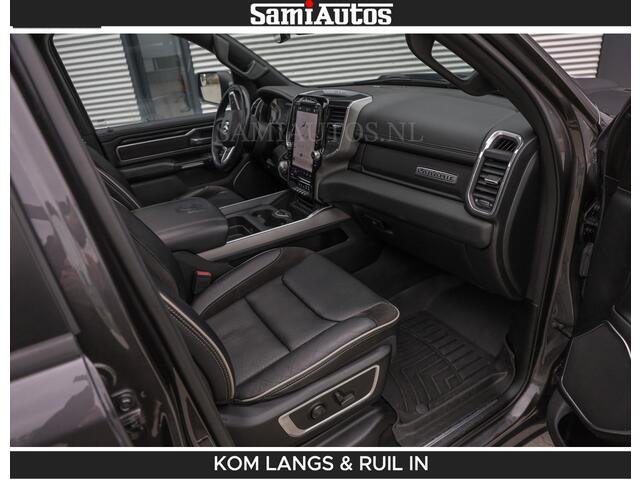 Dodge RAM PICKUP SPORT LARAMIE 5.7 V8 HEMI | LUCHTVERING | 2023 | PANODAK | GROOTSCHERM | DC | TOP KLEUR GRANITE | CREW CAB | DUBBELE CABINE | 5 PERSOONS |