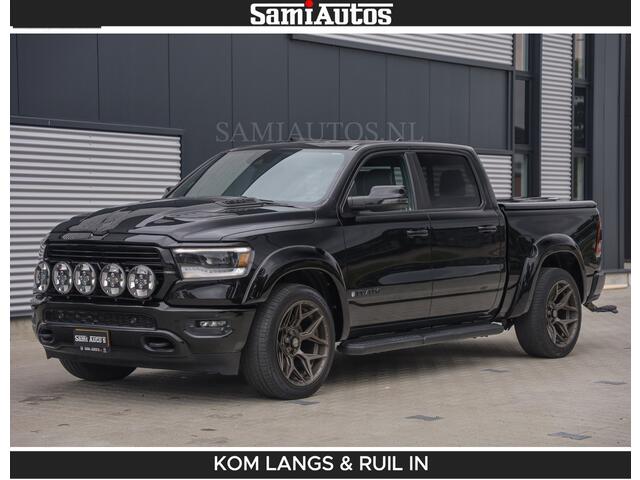 Dodge RAM PICKUP DE DONDER | 5.7 V8 HEMI | BRONZE BREDE WIELEN | WIDE BODY | OPEN UITLAAT KLEP | ZEER DIK | DUBBELE CABINE | DC | 5 PERSOONS | GRIJS KENETEKEN | BJ 2023 44000KM | FULL LED VERLICHTING | MEGA DIK |