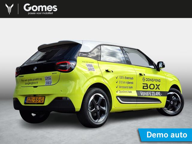 Dongfeng Box Launch Edition | 360° Camera | Adaptieve Cruise Control | Elektrisch Verstelbare Bestuurdersstoel + Geheugen | Stoelverwarming Bestuurder | Stoelventilatie Bestuurder | Apple Carplay | Android Auto | Sfeerverlichting | Elektrisch Inklapbare Buitenspiegels