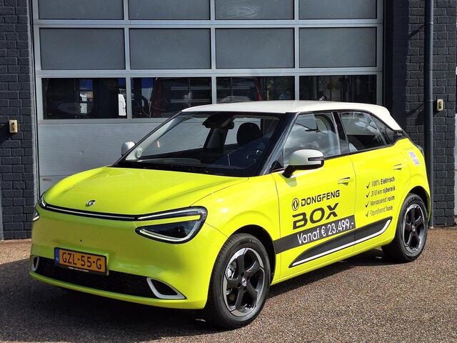 Dongfeng Box Launch Edition | 360° Camera | Adaptieve Cruise Control | Elektrisch Verstelbare Bestuurdersstoel + Geheugen | Stoelverwarming Bestuurder | Stoelventilatie Bestuurder | Apple Carplay | Android Auto | Sfeerverlichting | Elektrisch Inklapbare Buitenspiegels
