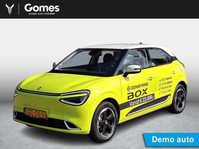 Dongfeng Box Launch Edition | 360° Camera | Adaptieve Cruise Control | Elektrisch Verstelbare Bestuurdersstoel + Geheugen | Stoelverwarming Bestuurder | Stoelventilatie Bestuurder | Apple Carplay | Android Auto | Sfeerverlichting | Elektrisch Inklapbare Buitenspiegels
