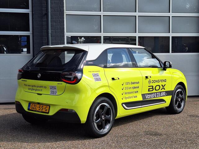 Dongfeng Box Launch Edition | 360° Camera | Adaptieve Cruise Control | Elektrisch Verstelbare Bestuurdersstoel + Geheugen | Stoelverwarming Bestuurder | Stoelventilatie Bestuurder | Apple Carplay | Android Auto | Sfeerverlichting | Elektrisch Inklapbare Buitenspiegels